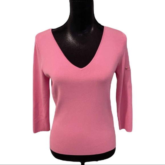 Dana Buchman Sweaters - Dana Buchman Pink Sweater